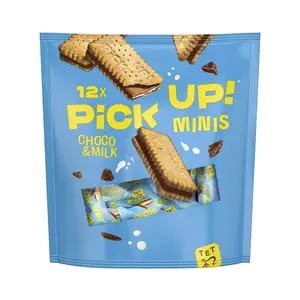 Bánh Quy Kẹp Socola & Sữa, Pick Up! Minis, Choco & Milk, 12 Cái (127g) - BAHLSEN