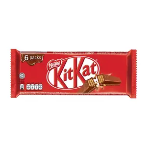 Bánh Xốp Phủ Socola Sữa, Wafer Fingers in Milk Chocolate, 6 Thanh (102g) - KITKAT