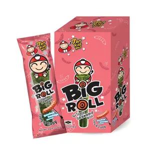 Rong Biển Cuộn Vị Xúc Xích Xông Khói, Big Roll, Smoked Sausage Flavour, 0.11 oz (3g) - TAO KAE NOI