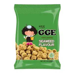 Snack Mì Giòn Vị Rong Biển, Wheat Crackers, Seaweed Flavour, 2.82 oz (80g) - GGE