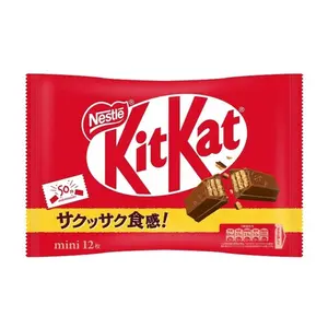 Bánh Xốp Phủ Socola Truyền Thống, Mini Wafer Bars, Original, 12 Thanh (150.8g) - KITKAT