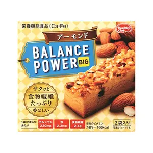 Bánh Năng Lượng Vị Hạnh Nhân, Balance Power, Almond Energy Bar, 2 Gói (126.4g) - HEALTHY CLUB