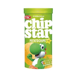 Khoai Tây Chiên Vị Kem Chua & Hành, Chip Star, Sour Cream & Onion Potato Chips (50g) - YBC