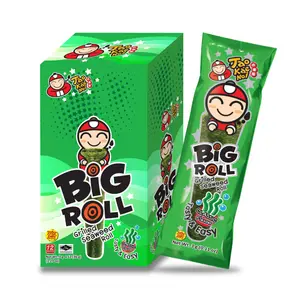 Rong Biển Cuộn Vị Truyền Thống, Big Roll, Grilled Seaweed Roll, Classic Flavour, 12 Gói, 1.27 oz (36g) - TAO KAE NOI