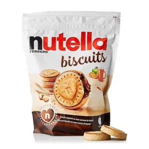 Bánh Quy Nhân Kem Socola Hạt Phỉ, Nutella Biscuits (304g) - FERRERO