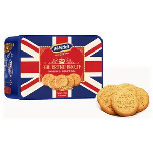 Bánh Quy Lúa Mì Nguyên Cám, Digestive Minis, The British Biscuit Wholewheat, 6 Gói (195g) - MCVITIE'S