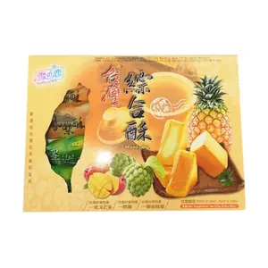 Bánh Nhân Mứt Dứa, Xoài & Mãng Cầu, Mixed Cake, Pineapple, Mango & Custard Apple (250g) - YUKI & LOVE