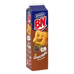Bánh Quy Kẹp Kem Socola, BN, Chocolate Flavour Biscuits, 16 Cái (285g) - MCVITIE'S