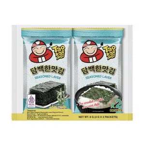 Rong Biển Vị Truyền Thống, Seasoned Laver, Original, 2 Gói (8g) - TAO KAE NOI