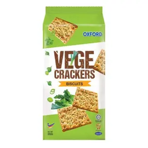 Bánh Quy Giòn Vị Rau Củ, Vegetarian Vege Crackers, 0% Cholesterol (150g) - OXFORD