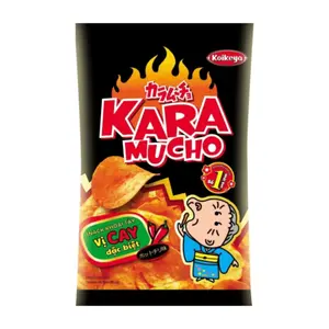 Snack Khoai Tây Vị Cay Đặc Biệt, Karamucho Potato Chips, Hot Chili (82g) - KOIKEYA