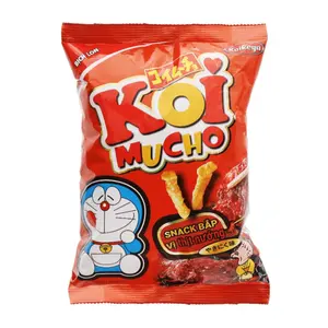 Snack Bắp Vị Thịt Nướng, Koimucho Corn Snacks, BBQ Flavor (60g) - KOIKEYA