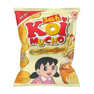Snack Bắp Vị Bơ Mật Ong, Koimucho Corn Snacks, Honey Butter (60g) - KOIKEYA