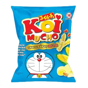 Snack Bắp Vị Bơ Tỏi, Koimucho Corn Snacks, Garlic Butter (60g) - KOIKEYA