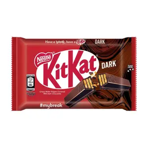 Bánh Xốp Phủ Socola Đắng, Dark Chocolate Covered Wafer Fingers (41.5g) - KITKAT