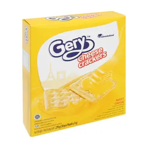 Bánh Quy Giòn Kẹp Phô Mai, Gery, Cheese Crackers, 30 Cái (270g) - GARUDAFOOD