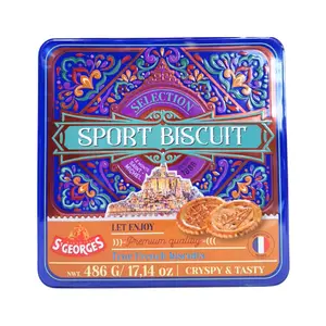 Bánh Quy Bơ Pháp, Sport Biscuit Selection, True French Biscuits, 17.14 oz (486g) - ST GEORGES