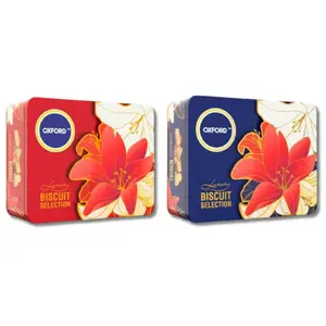 Bánh Quy Tổng Hợp (Đỏ), Luxury Biscuit Selection (168g) - OXFORD