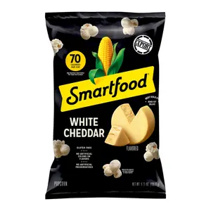 Bỏng Ngô Vị Phô Mai, White Cheddar Popcorn, Gluten Free, 5.5 oz (155.9g) - SMARTFOOD