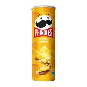 Khoai Tây Chiên Vị Phô Mai, Potato Crisps, Cheesy Cheese (134g) - PRINGLES