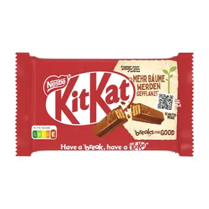 Bánh Xốp Phủ Socola Sữa, Crispy Wafers in Milk Chocolate (41.5g) - KITKAT