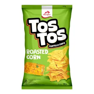 Bánh Ngô Giòn Vị Bắp Nướng, Tortilla Chips, Roasted Corn, 5.11 oz (145g) - TOSTOS