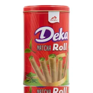 Bánh Ống Xốp Vị Trà Xanh, Wafer Roll, Matcha Green Tea, 9.52 oz (270g) - DEKA
