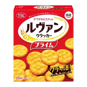 Bánh Quy Giòn Nhật Bản, Levain, Prime Crackers, 3 Gói (258.6g) - YBC