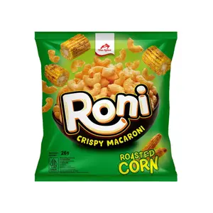 Bánh Macaroni Giòn Bắp Rang, Crispy Macaroni, Roasted Corn, 0.92 oz (26g) - RONI