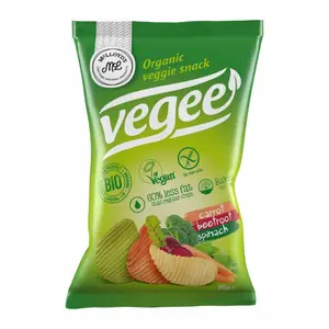Snack Rau Củ Hữu Cơ, Vegee, Organic Veggie Snack, Vegan (85g) - MCLLOYD'S
