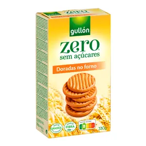 Bánh Quy Không Đường, Zero Sugar Free, Shortbread Biscuits, Vegan (330g) - GULLON