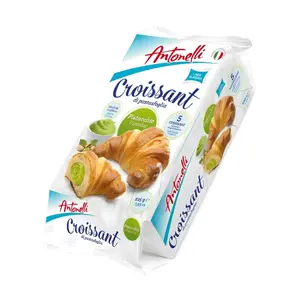 Bánh Sừng Bò Nhân Kem Hạt Dẻ Cười, Croissant with Pistachio Cream, 5 Cái, 7.93 oz (225g) - ANTONELLI