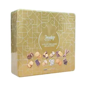 Bánh Quy Bỉ Tổng Hợp 12 Loại (Vàng), Luxury Belgian Selection, Assortment of 12, 7.1 oz (200g) - DESOBRY