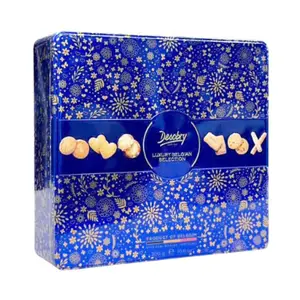 Bánh Quy Tổng Hợp 6 Loại (Xanh), Luxury Belgian Selection Biscuits, 10.6 oz (300g) - DESOBRY