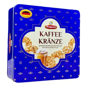 Bánh Quy Đức Rắc Đường (Xanh Dương), Kaffee Kranze, Delicate Biscuits Sprinkled with Sugar (500g) - BORGGREVE