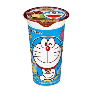 Snack Ngô Phủ Socola Cà Phê, Doraemon Cappuccino Chocolate Corn Balls (37g) - LOTTE