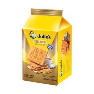 Bánh Quy Giòn Lúa Mì, Golden Crackers, 4.4 oz (125g) - JULIE'S