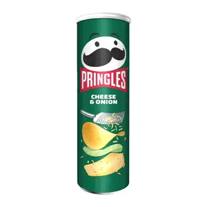 Khoai Tây Chiên Vị Phô Mai & Hành, Potato Crisps, Cheese ＆ Onion (165g) - PRINGLES
