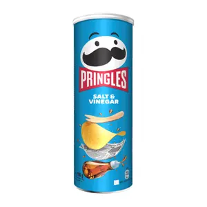 Khoai Tây Chiên Vị Muối & Giấm, Potato Crisps, Salt & Vinegar (165g) - PRINGLES