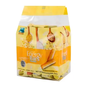 Bánh Năng Lượng Ngũ Cốc Vị Phô Mai, Energy Bars, Cheese Flavor Rice Cake (160g) - I.B.O