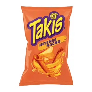 Bánh Ngô Giòn Vị Phô Mai, Intense Nacho, Rolled Tortilla Chips (90g) - TAKIS