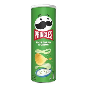 Khoai Tây Chiên Vị Kem Chua & Hành, Potato Crisps, Sour Cream & Onion (165g) - PRINGLES