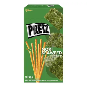 Bánh Que Nướng Vị Rong Biển, Pretz, Biscuit Stick, Nori Seaweed Flavour (26g) - GLICO