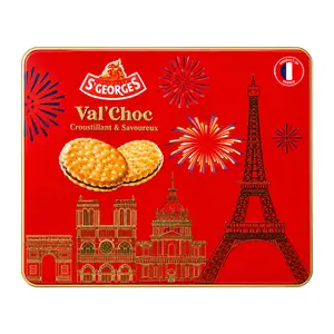 Bánh Quy Kẹp Kem Socola, Val' Choc, Chocolate Cream Sandwich Cookies (300g) - ST GEORGES