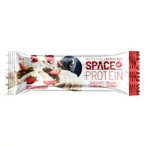 Thanh Năng Lượng Hạt, Socola Trắng & Dâu, Multilayer Protein Bar, Strawberry, 3 Thanh (120g) - SPACE PROTEIN