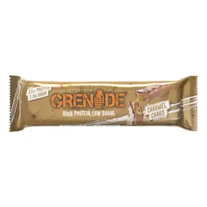 Thanh Năng Lượng Caramen, High Protein Low Sugar Bar, Caramel Chaos (60g) - GRENADE