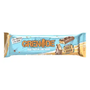 Thanh Năng Lượng Bánh Quy Socola, High Protein Low Sugar Bar, Chocolate Chip Cookie Dough (60g) - GRENADE