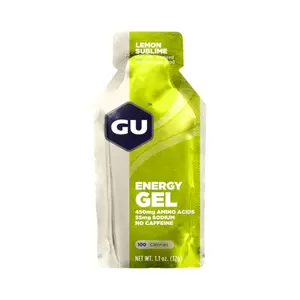Thực Phẩm Bổ Sung Năng Lượng Hương Chanh, Energy Gel, Lemon Sublime, No Caffeine, 1.1 oz (32g) - GU