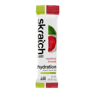 Bột Hòa Tan Bổ Sung Điện Giải Vị Chanh & Mâm Xôi, Hydration Sport Drink Mix, Raspberry Limeade, 0.8 oz (22g) - SKRATCH LABS