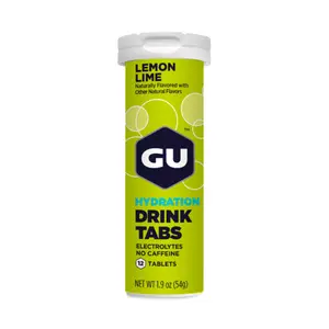 Viên Sủi Hoà Tan Bổ Sung Điện Giải Hương Chanh, Hydration Drink Tabs, Lemon Lime, 12 Viên, 1.9 oz (54g) - GU